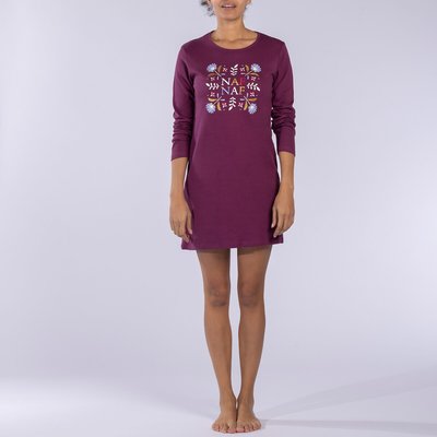 Liquette  manches longues en coton Pearl NAF NAF