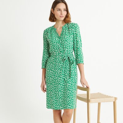 Floral Print Shift Dress ANNE WEYBURN