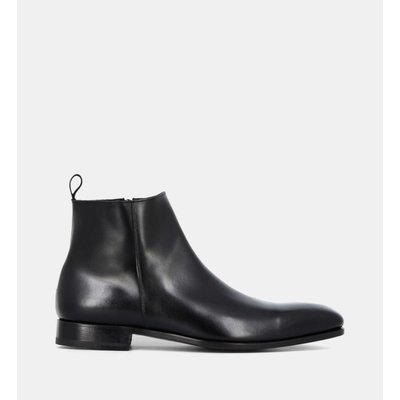 Bottines Dauphine Tige Cuir Pleine Fleur COMPTOIR GL
