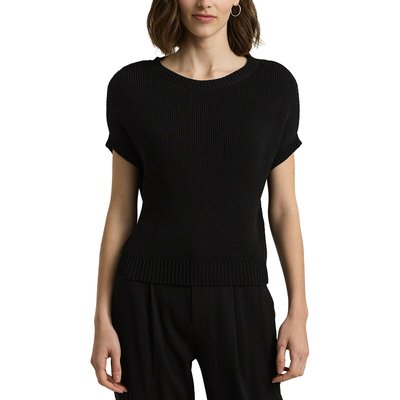 Rowina Short Sleeve Jumper in Cotton Mix LAUREN RALPH LAUREN