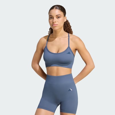 Brassière D’entraînement Maille Essentials Maintien Léger adidas Performance