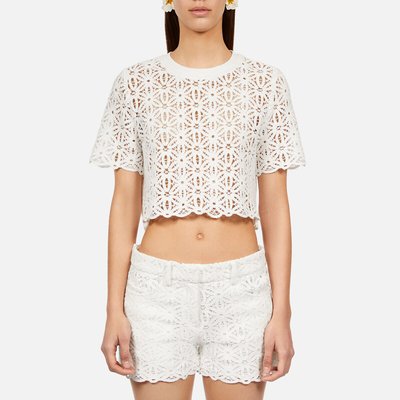 T-shirt en dentelle manches courtes THE KOOPLES