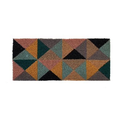 Geometric Print Coir Doormat Insert MY MAT COIR