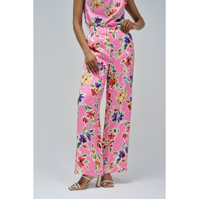 PANTALON DROIT EN TISSU FLORAL SALSA JEANS