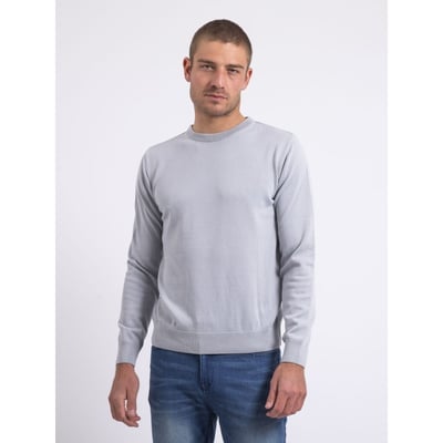 Pull Col Rond Pur Coton Ladarko RITCHIE