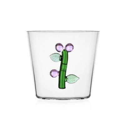 Verre à eau fleur  Botanica Pink Flower ICHENDORF
