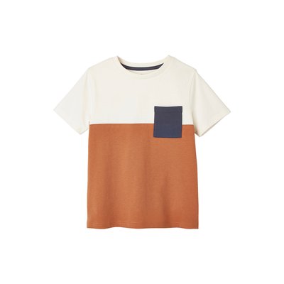 T-shirt coloblock manches courtes VERTBAUDET