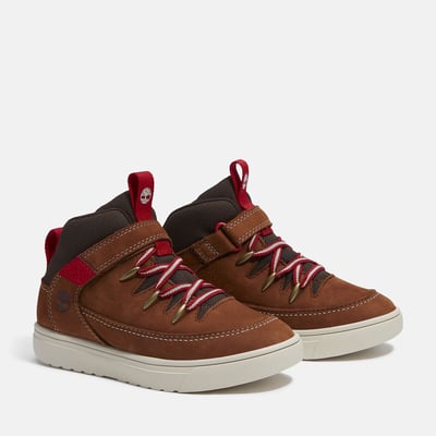 Baskets à lacets élastiqués, LISBON STREET MID LACE TIMBERLAND