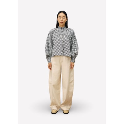 Chemise  en coton col roulé ZINNIA FRNCH