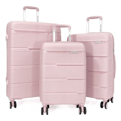 Lot 3 valises rigides dont 1 cabine TSA DAVID JONES