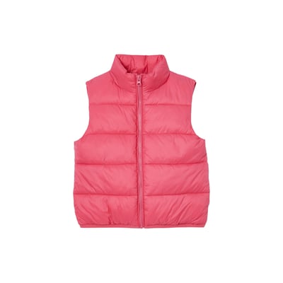 Gilet Doudoune Sans Manches Femme - Ultra Léger, Zippé, Parka Décontractée Pour L'hiver