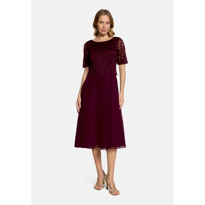 Robe de cocktail en dentelle VERA MONT