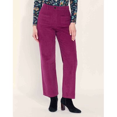 Pantalon large velours côtelé uni SAYA LA FIANCÉE