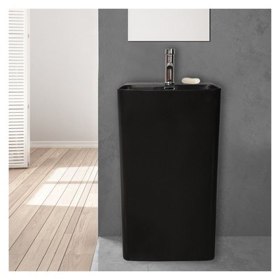 Lavabo colonne en céramique Eko MOB IN