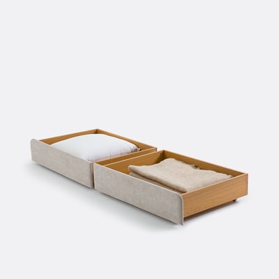 Lote de 2 cajones para organización para la cama Elori LA REDOUTE INTERIEURS