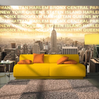 Papier peint intissé panoramique Ville et Architecture Neighborhoods of New York EDEN