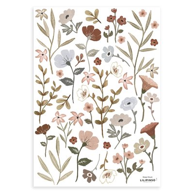 Stickers muraux les fleurs LILYDALE LILIPINSO
