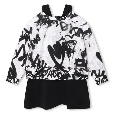 Robe 2-en-1 avec sweat-shirt DKNY