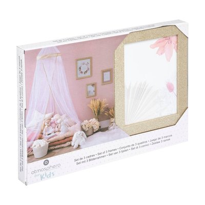 Set de 3 cadres photos enfant ATMOSPHERA