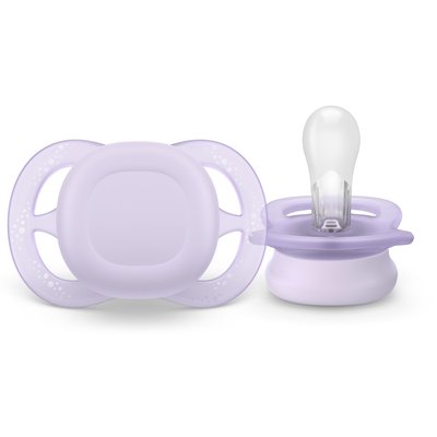 Lot de 2 sucettes Ultra Start 0/2 mois Print PHILIPS AVENT