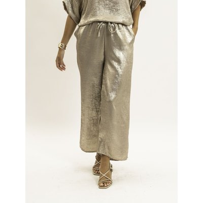 Pantalon Fluide Métallisé Edwina DONA LISA