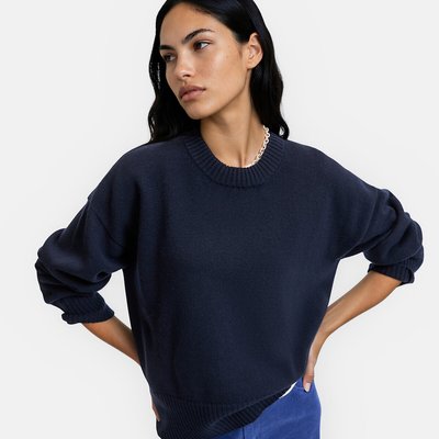 Camisola em lã e caxemira, fabricada em França LA REDOUTE COLLECTIONS
