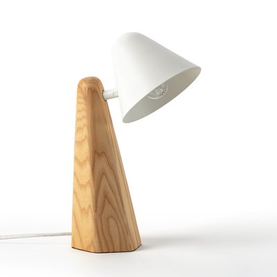 Lampe à poser frêne et métal fer, Cotapi LA REDOUTE INTERIEURS