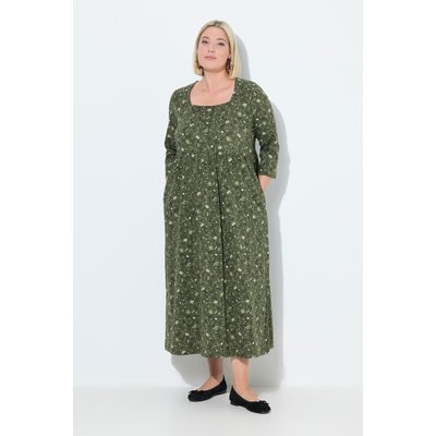 Robe maxi en jersey motif à fleurs ULLA POPKEN