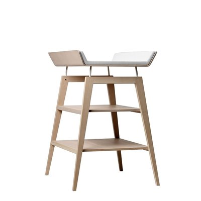 Table à langer avec matelas Linea bois de hêtre  Naturel LEANDER