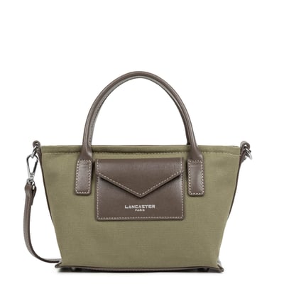 Sac cabas main zippé mini, CANVAS KBA LANCASTER