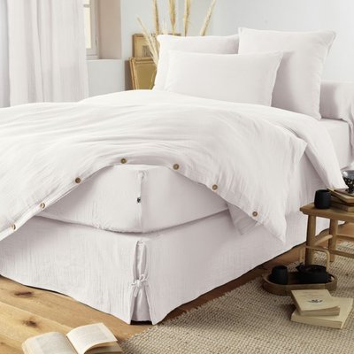 Cache Sommier en Gaze de coton  GAIA MONTELEONE LE LINGE