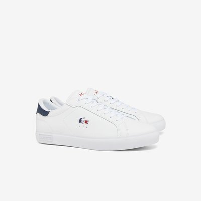Sneakers Powercourt homme en cuir LACOSTE