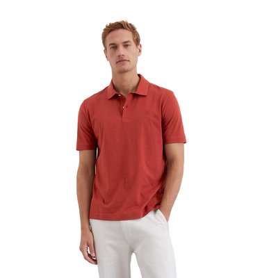 Polo en jersey slub régulier en coton bio doux MARC O'POLO