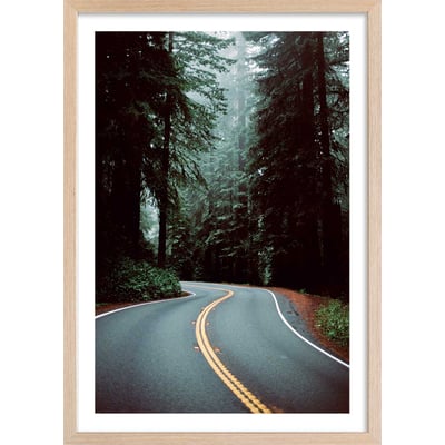 Poster photo paysage montagne ""oregon"" HEXOA