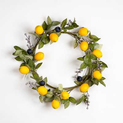 46cm Wreath in Lemon & Berry SO'HOME