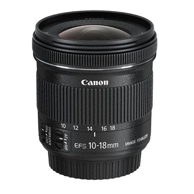 Objectif pour Reflex EF-S 10-18mm f/4.5-5.6 IS STM CANON