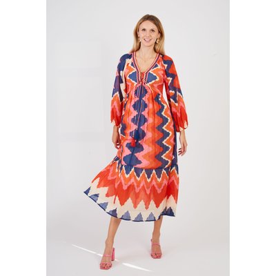 Robe longue bohème imprimée PELAINE DERHY