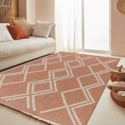 Tapis intérieur extérieur à motif scandinave TULUM NAZAR RUGS