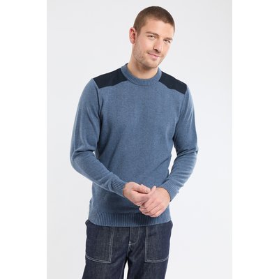 Pull col rond - coton GUY DE BERAC