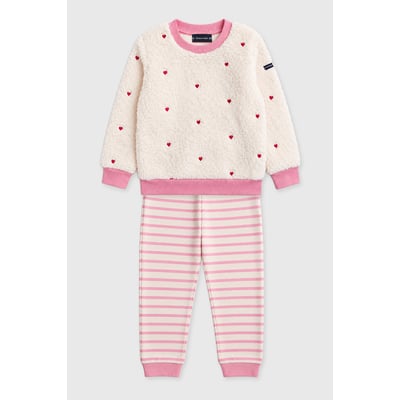 Pyjama rayé coeur Kids - coton ARMOR-LUX