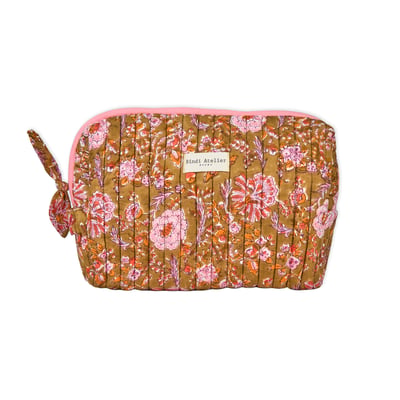 Trousse de toilette imprimée Kiala BINDI ATELIER