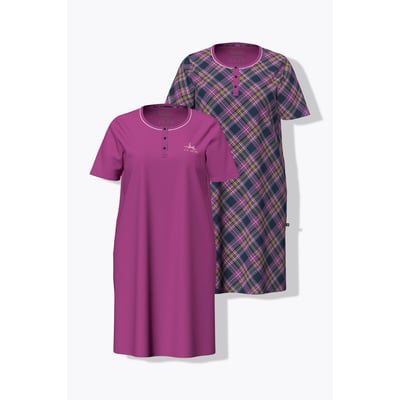 Lot de 2 chemises de nuit / grands T-shirts ULLA POPKEN
