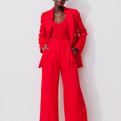 Pantalon de tailleur large PROMOD