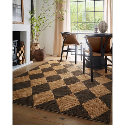 Jute Diamond Rug ORIGIN