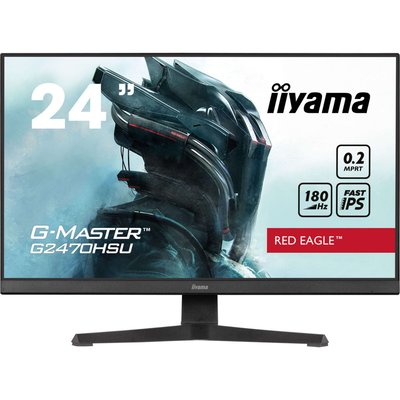 Ecran PC Gamer G-Master G2470HSU-B6 Plat 24'' Fast IPS IIYAMA