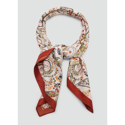 Foulard satiné paisley MANGO