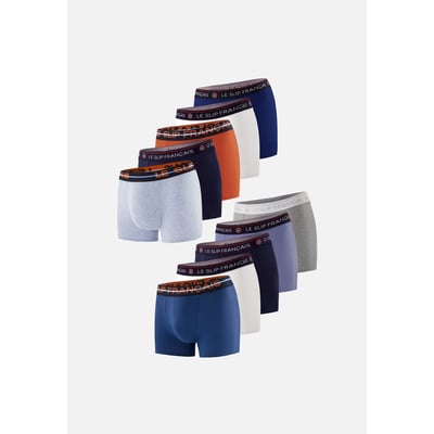 Lot de 10 boxers en coton Redoutable LE SLIP FRANCAIS