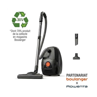 Aspirateur avec sac Silence Force 7 RO4934E0 - éco-conçu - 900W - 69 dB - filtre HEPA - fabriqué en France ROWENTA