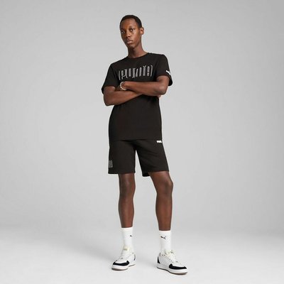 T-shirt a maniche corte con grande logo PUMA