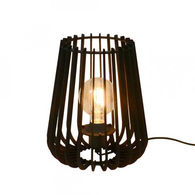Lampe à poser en bois de peuplier, ELSA C-CREATION